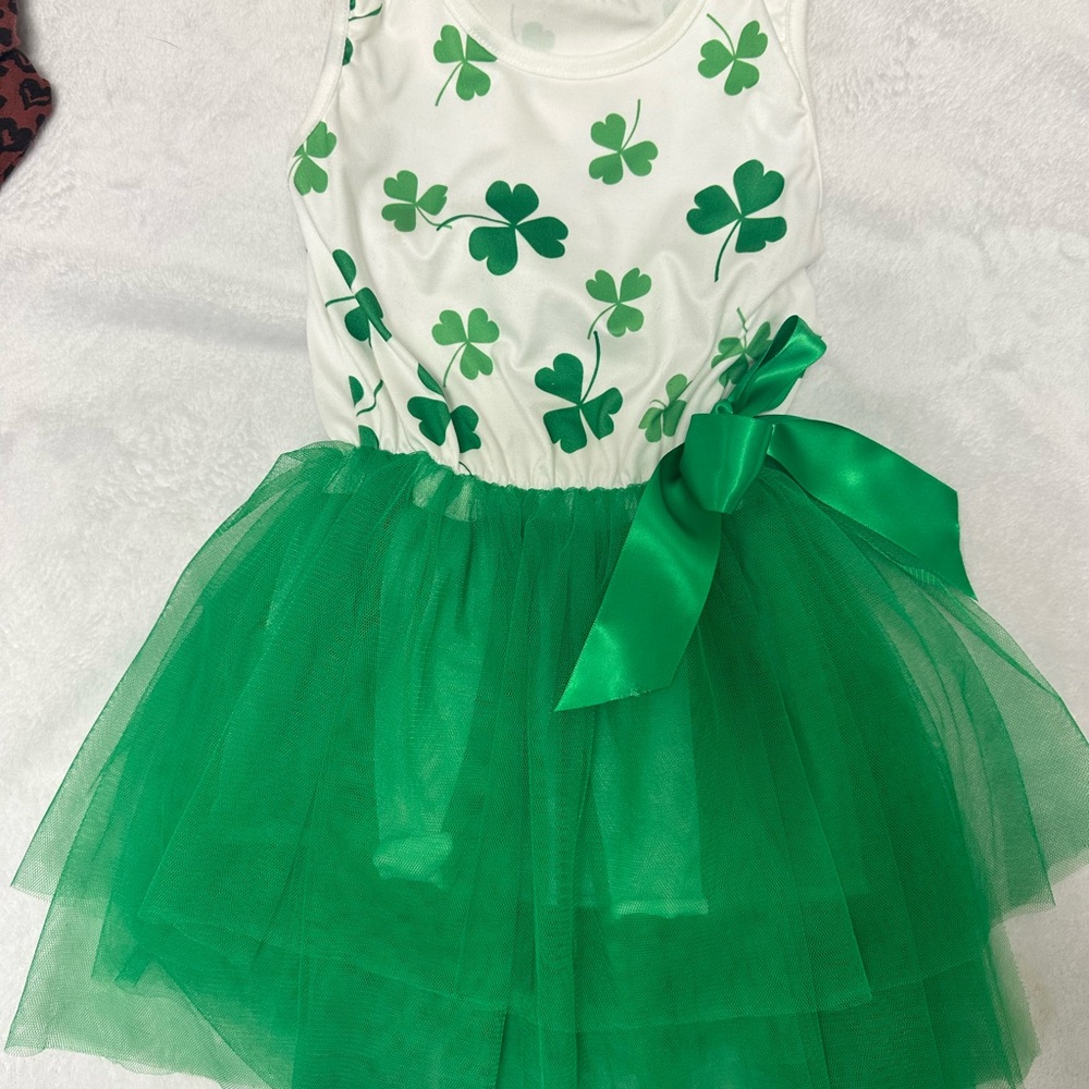 Tank top, Saint Paddy’s Day Dress 3/4T